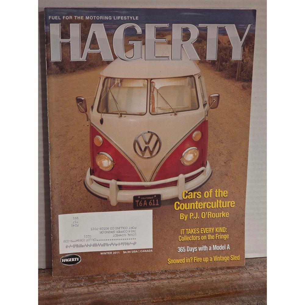 Hagerty Magazine Winter 2011 Cars of the‎ Counterculture VW Microbus PJ O'Rourke